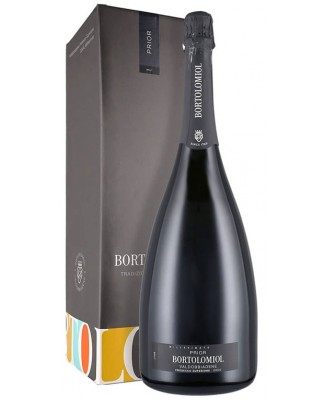 BORTOLOMIOL “PRIOR” VALDOBBIADENE PROSECCO SUPERIORE DOCG BRUT MILLESIMATO MAGNUM LT 1,5 CON ASTUCCIO