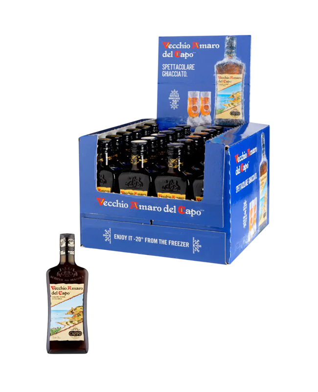 VECCHIO AMARO DEL CAPO MIGNON CL 5 CONFEZIONE DA 24 BOTTIGLIETTE
