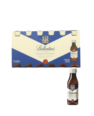 BALLANTINE'S MIGNON CL 5 CONFEZIONE DA 12 BOTTIGLIETTE