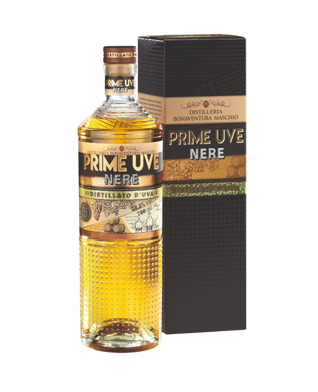 GRAPPA BONAVENTURA MASCHIO PRIME UVE NERE CL 70 CON ASTUCCIO