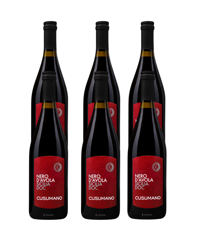 CUSUMANO NERO D'AVOLA SICILIA DOC 6 BOTTIGLIE  75 CL