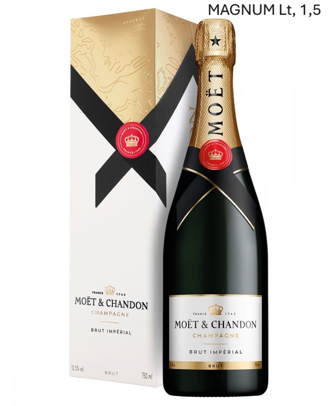 MOET & CHANDON BRUT IMPERIAL LT 1,5 MAGNUM CON ASTUCCIO