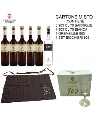 GRAPPA 903 BARRIQUE BONAVENTURA MASCHIO CARTONE MISTO