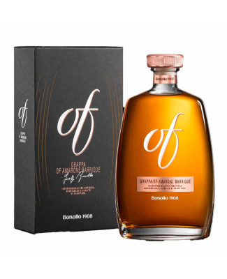 GRAPPA OF AMARONE BARRIQUE BONOLLO ASTUCCIATA CL 70