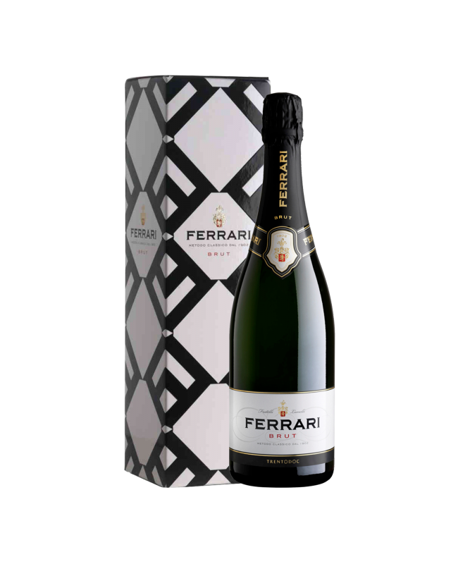 FERRARI TRENTO DOC BRUT CL 75 CON ASTUCCIO