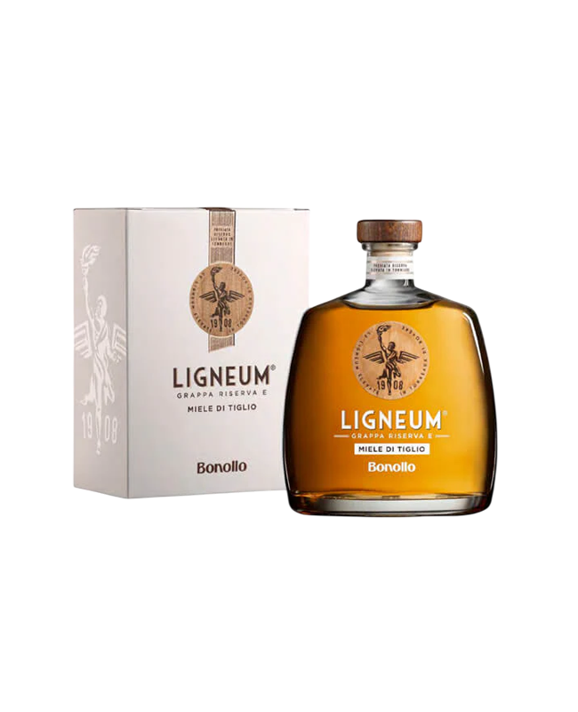GRAPPA LIGNEUM MIELE DI TIGLIO BONOLLO CL 70 CON ASTUCCIO