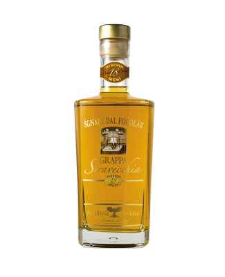 GRAPPA SGNAPE DAL FOGOLÀR STRAVECCHIA CAFFO 70 CL