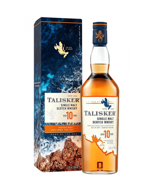 WHISKY TALISKER 10 ANNI CL 70 CON ASTUCCIO