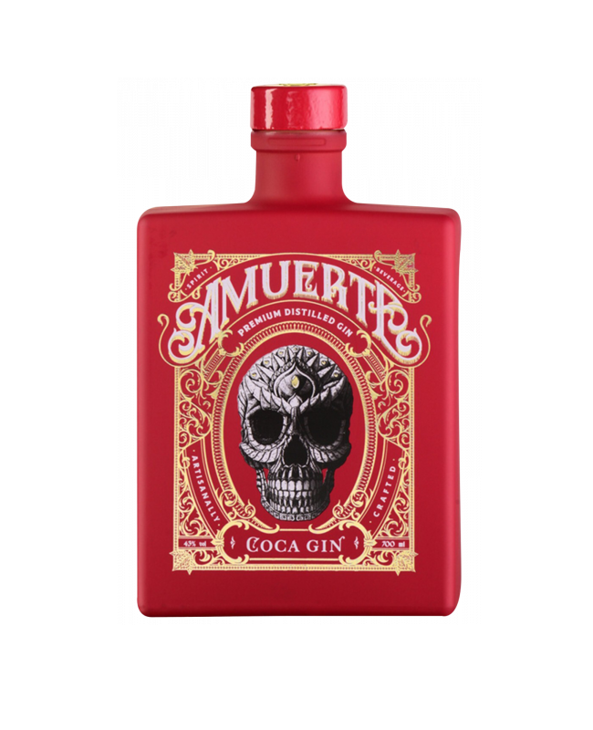 GIN COCA LEAF RED AMUERTE CL 70