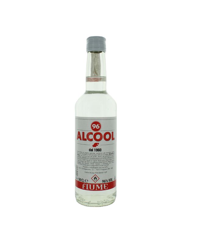 ALCOOL PURO 96% VOL. FIUME CL 50