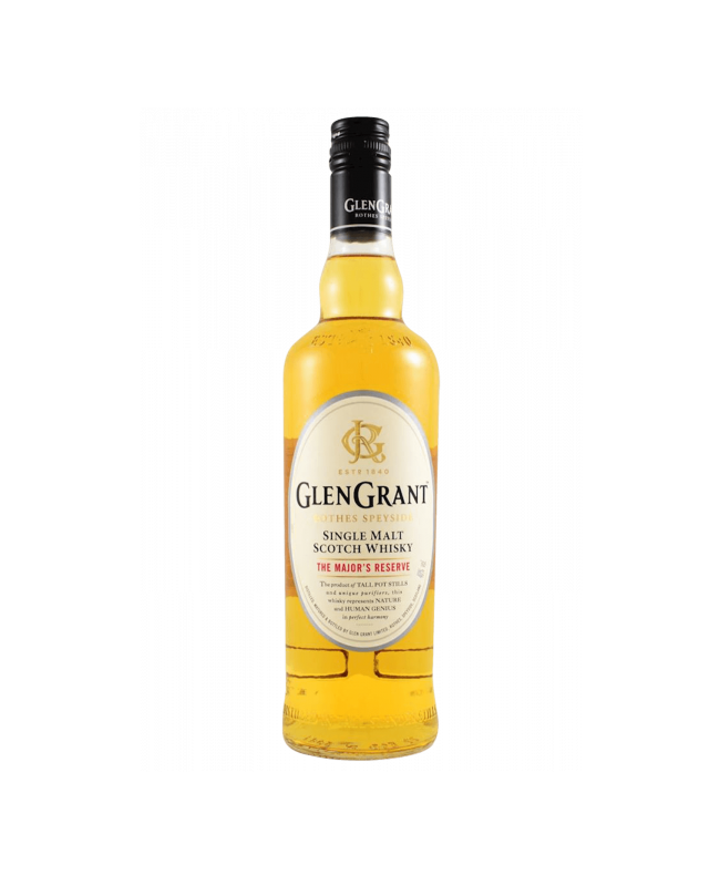 GLEN GRANT THE MAJOR’S RESERVE SINGLE MALT SCOTCH WHISKY CL 70