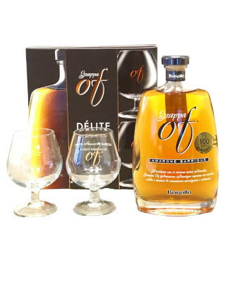 BONOLLO DELITE BALLOON EDITION GRAPPA OF AMARONE BARRIQUE CL 35 + 2 BALLOON