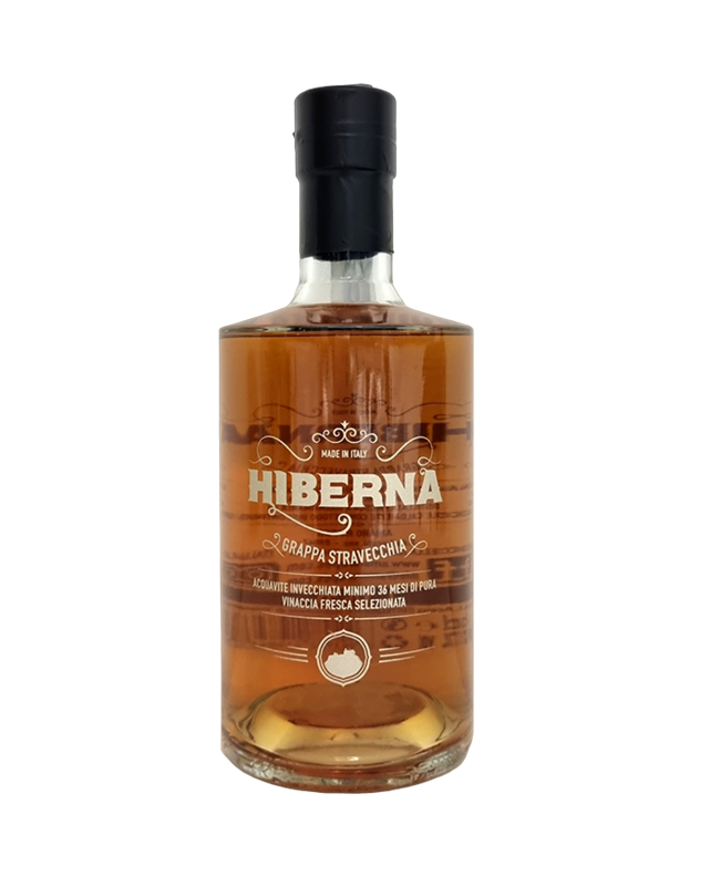 GRAPPA RUPES HIBERNA STRAVECCHIA 36 MESI CL 70 CON ASTUCCIO