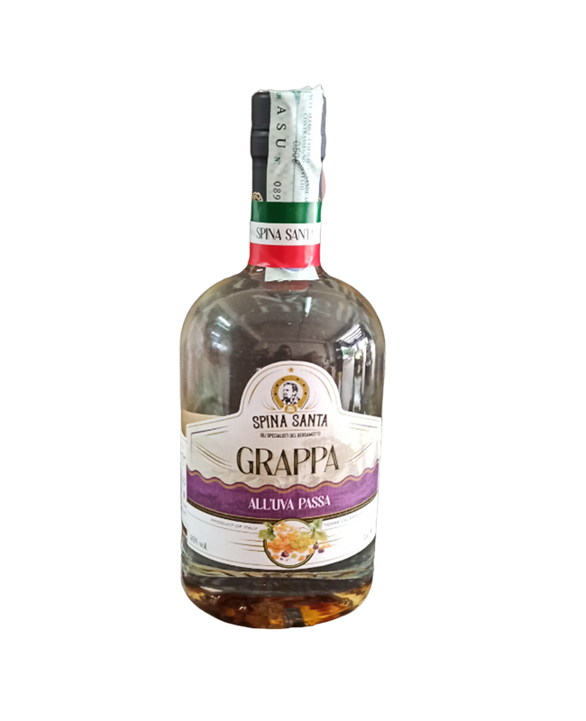 GRAPPA ALL'UVA PASSA CL 50 LA SPINA SANTA