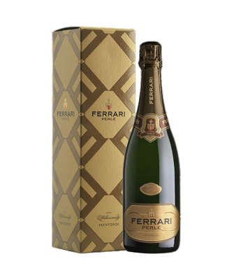 FERRARI TRENTO DOC PERLE’ BRUT CL 75 CON ASTUCCIO