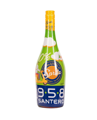 958 SANTERO SPRITZ READY TO DRINK ANALCOLICO CL 75 CASSA DA 6 BOTTIGLIE
