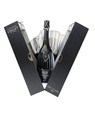 CHAMPAGNE COLLET ESPRIT COUTURE BRUT CL 75 CON ASTUCCIO