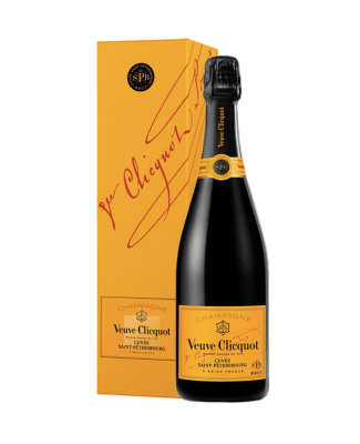 CHAMPAGNE VEUVE CLICQUOT CUVÉE SAINT PÉTERSBOURG BRUT CL 75 CON ASTUCCIO