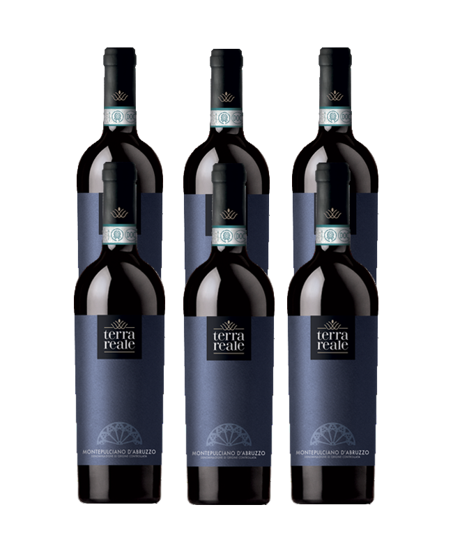 CANTINE VIN NOVA TERRA REALE ROSSO MONTEPULCIANO D’ABRUZZO 6 BOTTIGLIE CL 75