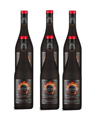 SPADAFORA SOLENERO MAGLIOCCO & MERLOT ROSSO IGP CALABRIA CL 75 6 BOTTIGLIE