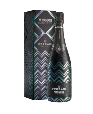 FERRARI TRENTO DOC MISSIONI GREEN LIMITED EDITION CL 75 CON ASTUCCIO