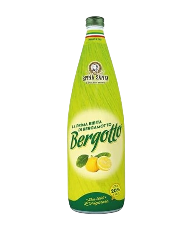 BERGOTTO BIBITA FRIZZANTE AL BERGAMOTTO LA SPINA SANTA LT 1 CONFEZ. DA 6 BOTTIGLIE